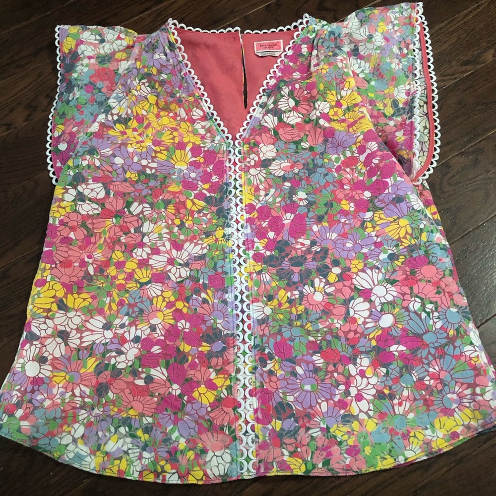 Kate Spade beautiful floral top